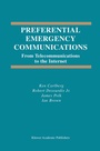 Cover: Preferential Emergency Communications - Springer