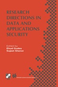 Cover: Research Directions in Data and Applications Security - Springer
