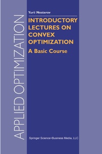 Abbildung von: Introductory Lectures on Convex Optimization - Springer