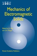 Cover: Mechanics of Electromagnetic Solids - Kluwer Academic Publishers