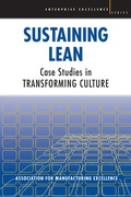 Cover: Sustaining Lean - Productivity Press