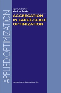 Abbildung von: Aggregation in Large-Scale Optimization - Springer