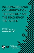 Cover: Information and Communication Technology and the Teacher of the Future - Kluwer Academic Publishers