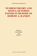 Cover: Number Theory and Modular Forms - Kluwer Academic Publishers