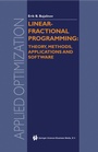 Cover: Linear-Fractional Programming Theory, Methods, Applications and Software - Springer