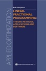 Cover: Linear-Fractional Programming Theory, Methods, Applications and Software - Springer