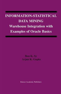 Enlarge image Cover: Information-Statistical Data Mining - Kluwer Academic Publishers