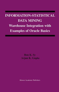 Enlarge image Cover: Information-Statistical Data Mining - Springer