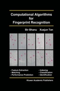 Cover: Computational Algorithms for Fingerprint Recognition - Springer