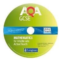 Enlarge image Cover: AQA GCSE Mathematics for Middle Sets ActiveTeach DVD-ROM - Longman