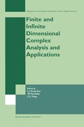 Cover: Finite or Infinite Dimensional Complex Analysis and Applications - Springer