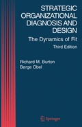 Cover: Strategic Organizational Diagnosis and Design - Kluwer Academic Publishers