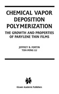 Cover: Chemical Vapor Deposition Polymerization - Springer