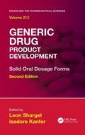 Cover: Generic Drug Product Development - CRC Press