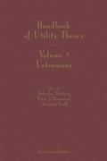 Cover: Handbook of Utility Theory - Springer