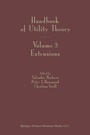 Cover: Handbook of Utility Theory - Springer