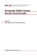 Cover: Economic Policy Issues for the Next Decade - Springer