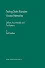 Cover: Testing Static Random Access Memories - Springer