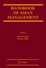 Cover: Handbook of Asian Management - Springer