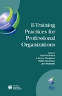 Cover: E-Training Practices for Professional Organizations - Springer