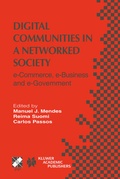 Cover: Digital Communities in a Networked Society - Springer