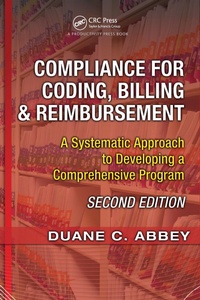 Abbildung von: Compliance for Coding, Billing & Reimbursement - Productivity Press