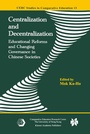 Cover: Centralization and Decentralization - Springer