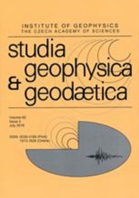 Abbildung von: Studia Geophysica et Geodaetica - Springer