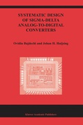 Cover: Systematic Design of Sigma-Delta Analog-to-Digital Converters - Springer
