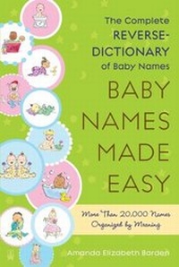 Abbildung von: Baby Names Made Easy - Touchstone