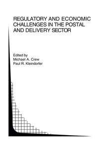 Enlarge image Cover: Regulatory and Economic Challenges in the Postal and Delivery Sector - Springer