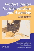 Cover: Product Design for Manufacture and Assembly - CRC Press