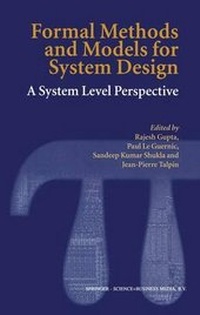 Enlarge image Cover: Formal Methods and Models for System Design - Springer