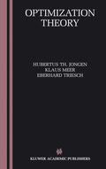 Cover: Optimization Theory - Springer