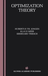 Enlarge image Cover: Optimization Theory - Springer