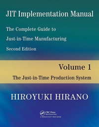 Enlarge image Cover: JIT Implementation Manual -- The Complete Guide to Just-In-Time Manufacturing - Productivity Press