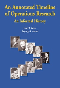 Enlarge image Cover: An Annotated Timeline of Operations Research - Springer