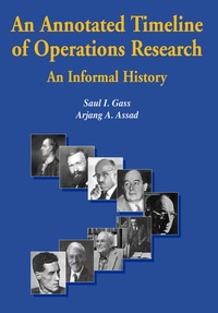 Enlarge image Cover: An Annotated Timeline of Operations Research - Springer