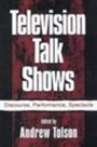 Cover: Television Talk Shows - Routledge