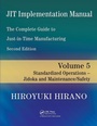 Cover: JIT Implementation Manual -- The Complete Guide to Just-In-Time Manufacturing - Productivity Press