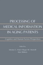 Cover: Processing of Medical information in Aging Patients - Psychology Press