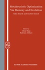 Cover: Metaheuristic Optimization via Memory and Evolution - Springer