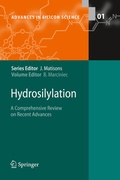 Cover: Hydrosilylation - Springer