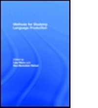 Enlarge image Cover: Methods for Studying Language Production - Psychology Press