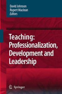 Enlarge image Cover: Teaching: Professionalisation, Development and Leadership - Springer