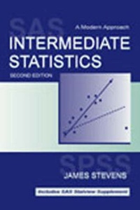 Abbildung von: Intermediate Statistics - Lawrence Erlbaum Associates Inc