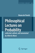 Cover: Philosophical Lectures on Probability - Springer