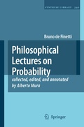 Cover: Philosophical Lectures on Probability - Springer