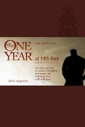 Cover: One Year At His Feet Devotional, The - Tyndale House Publishers
