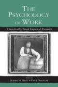 Cover: The Psychology of Work - Psychology Press